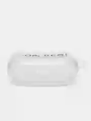 Тёмно-зелёный чехол для наушников AirPods Pro, силиконовый, прозрачный
