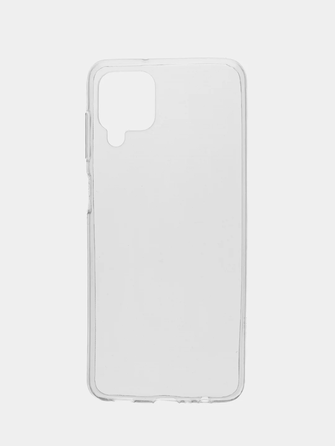 Прозрачный чехол Samsung Galaxy A12, M12 (Самсунг Галакси А12, М12), силиконовый, цветной, матовый