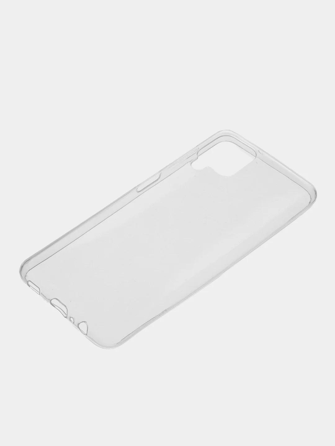 Прозрачный чехол Samsung Galaxy A12, M12 (Самсунг Галакси А12, М12), силиконовый, цветной, матовый