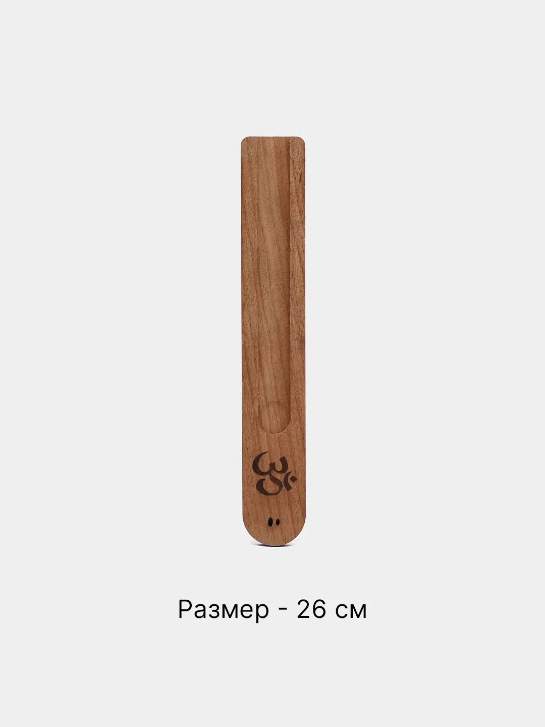 Бронзовый подставка для благовоний "Лыжа", 22 см
