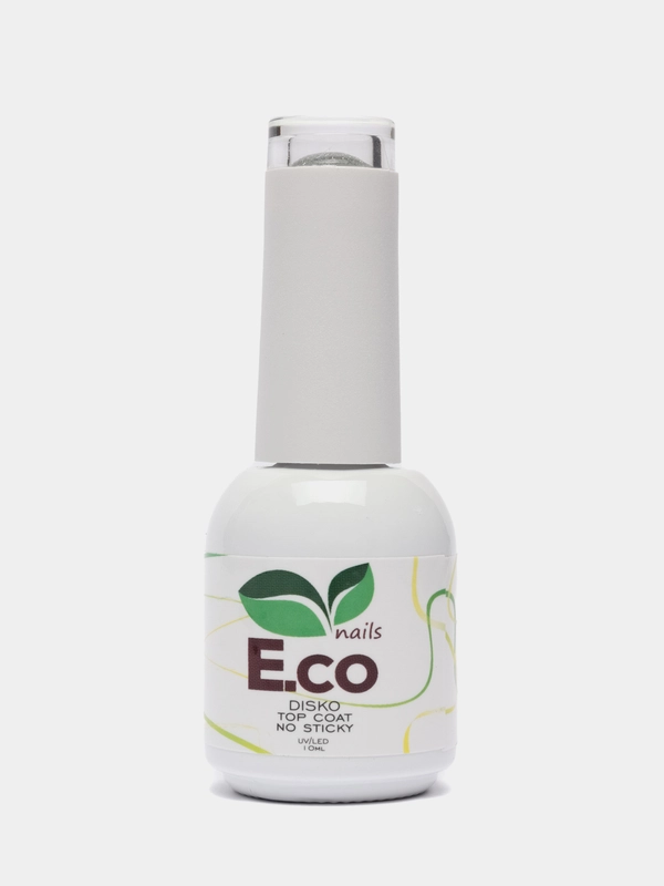 Верхнее покрытие для гель-лака светоотражающее E.co Nails Disko Top Coat, 10 мл