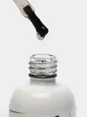 Верхнее покрытие для гель-лака с черными хлопьями E.co Nails Dalmatian Top  Black  10 мл