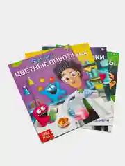 Белый книги "Занимательная наука. Эврики. Научные открытия. Опыты для детей"