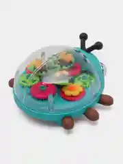 Музыкальная игрушка с шестеренками Божья коровка, со светом