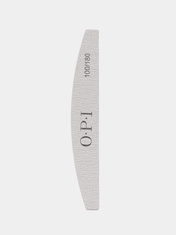 Пилка для ногтей OPI лодочка, 100/180, 1 шт