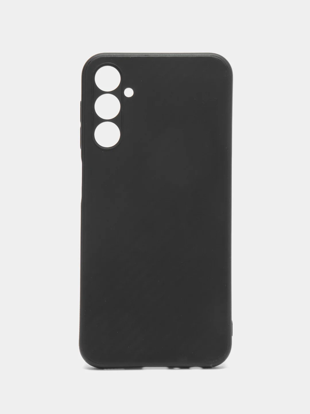 Черный чехол для Samsung Galaxy A24 / Самсунг Галакси А24, силиконовый, под карбон