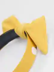 Желтый ободок женский