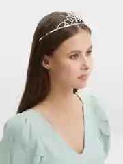 Ледяной диадема со стразами