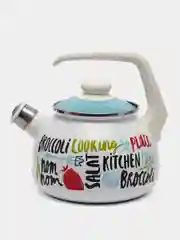 Чайник "Брокколи" с ручкой, со свистком
