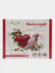 Мыло-скраб "Земляничный десерт" своими руками