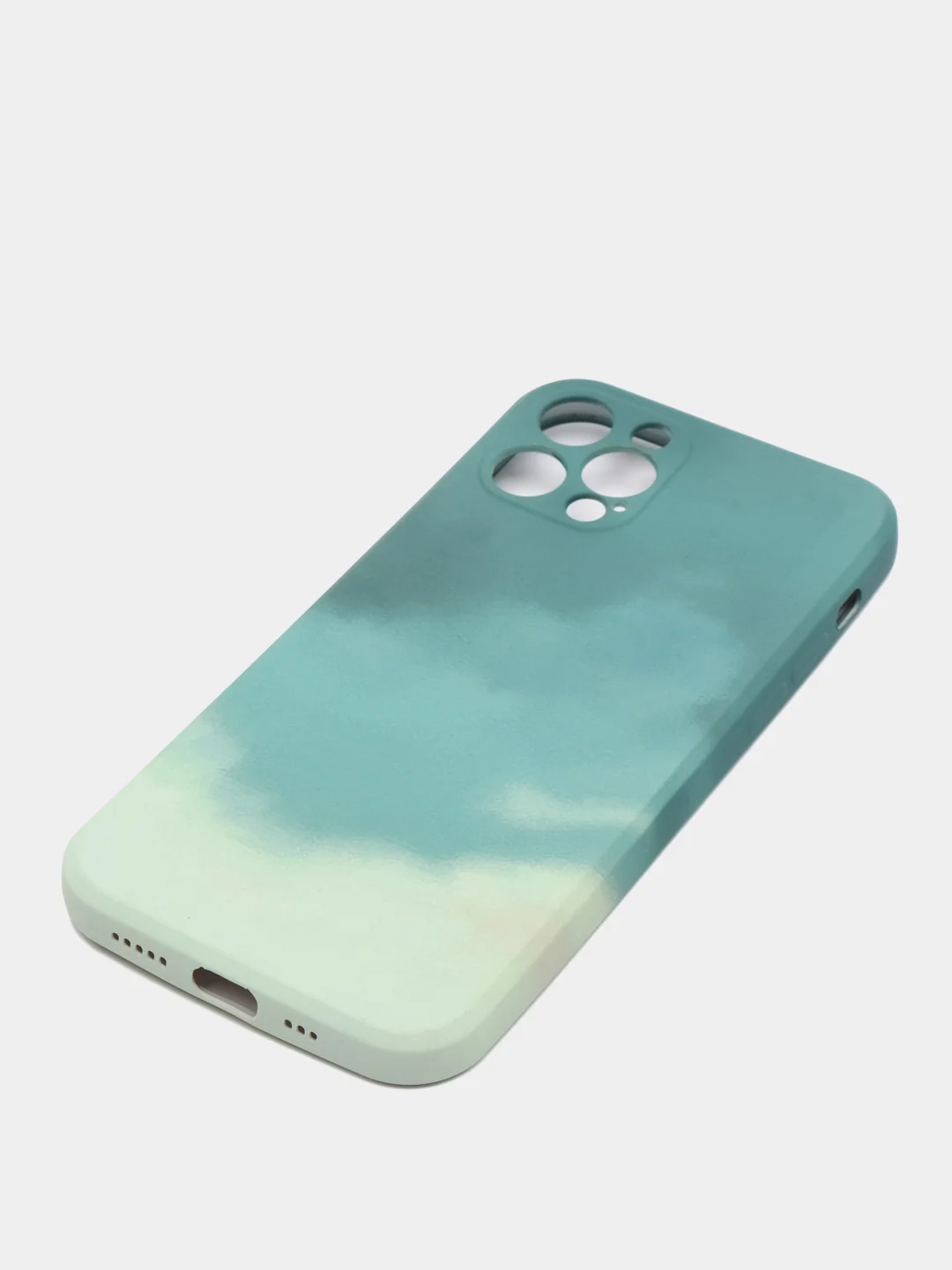 Зеленый чехол для iPhone X XS XR 11 12 Pro Max mini силиконовый айфон про макс