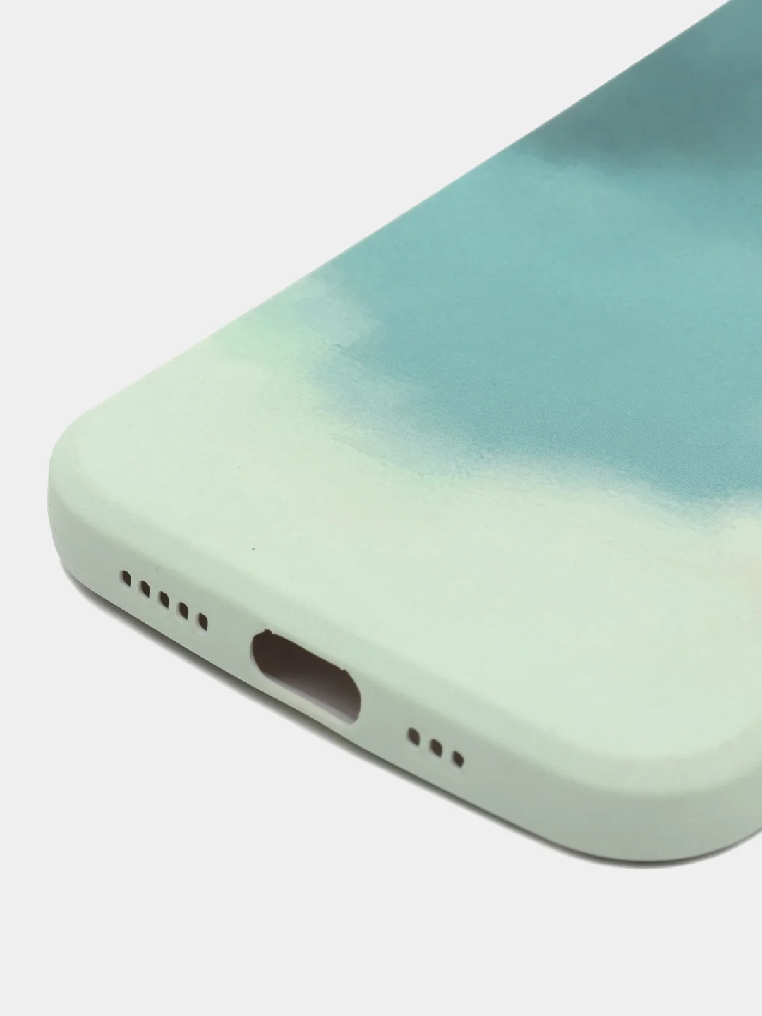 Зеленый чехол для iPhone X XS XR 11 12 Pro Max mini силиконовый айфон про макс