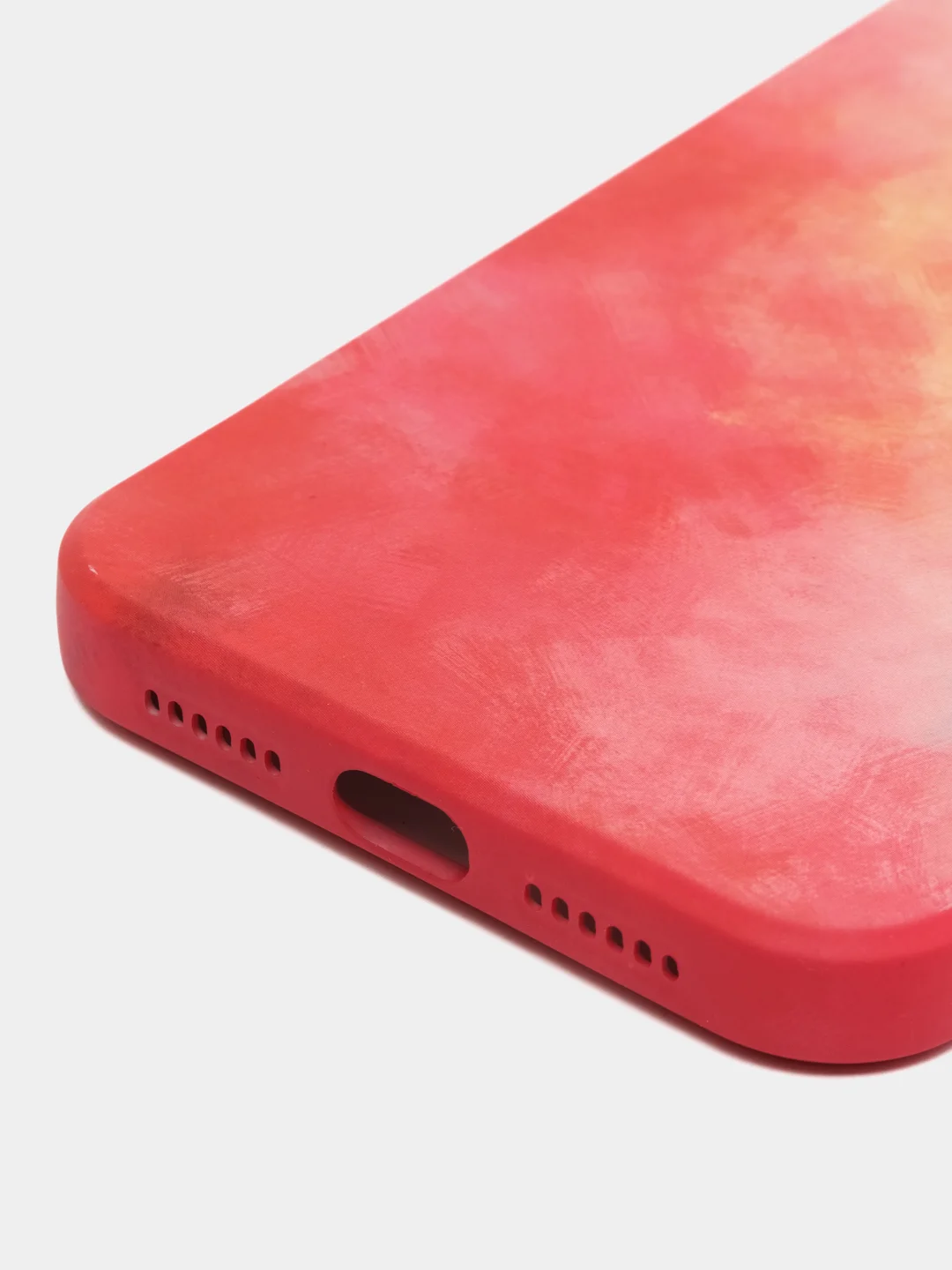 Красный чехол для iPhone X XS XR 11 12 Pro Max mini силиконовый айфон про макс