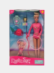 Кукла Defa Lucy. 29 и 10 см. Гимнастки