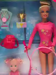 Голубой кукла Defa Lucy. 29 и 10 см. Гимнастки
