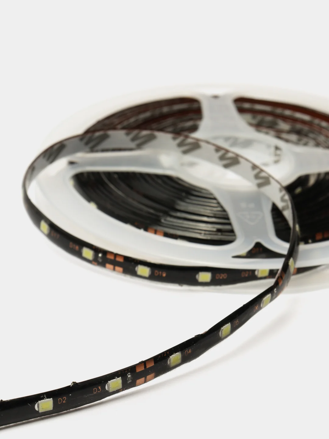 Лента светодиодная 12V 500см 300 SMD диодов 3528  SKYWAY Белый, черная основа S03201030