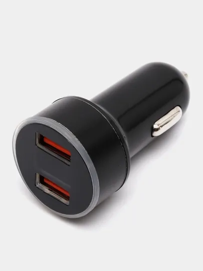 Автомобильное зарядное устройство, 2 USB, 3.1 А, в прикуриватель в машину