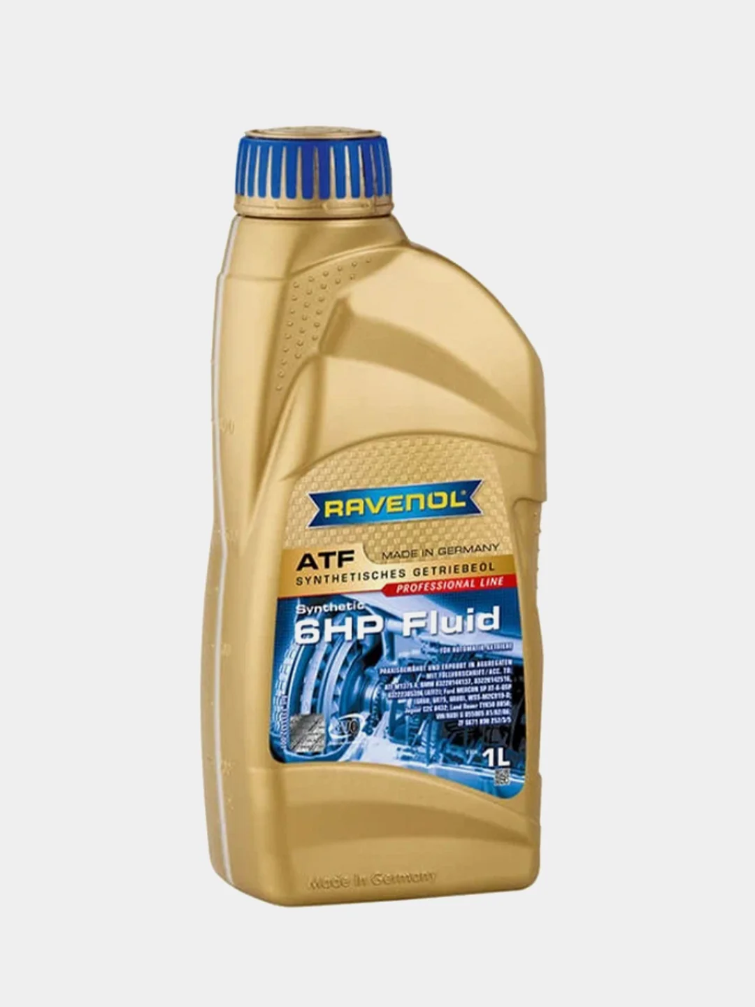 Трансмиссионное масло RAVENOL ATF 6HP Fluid, Синтетическое