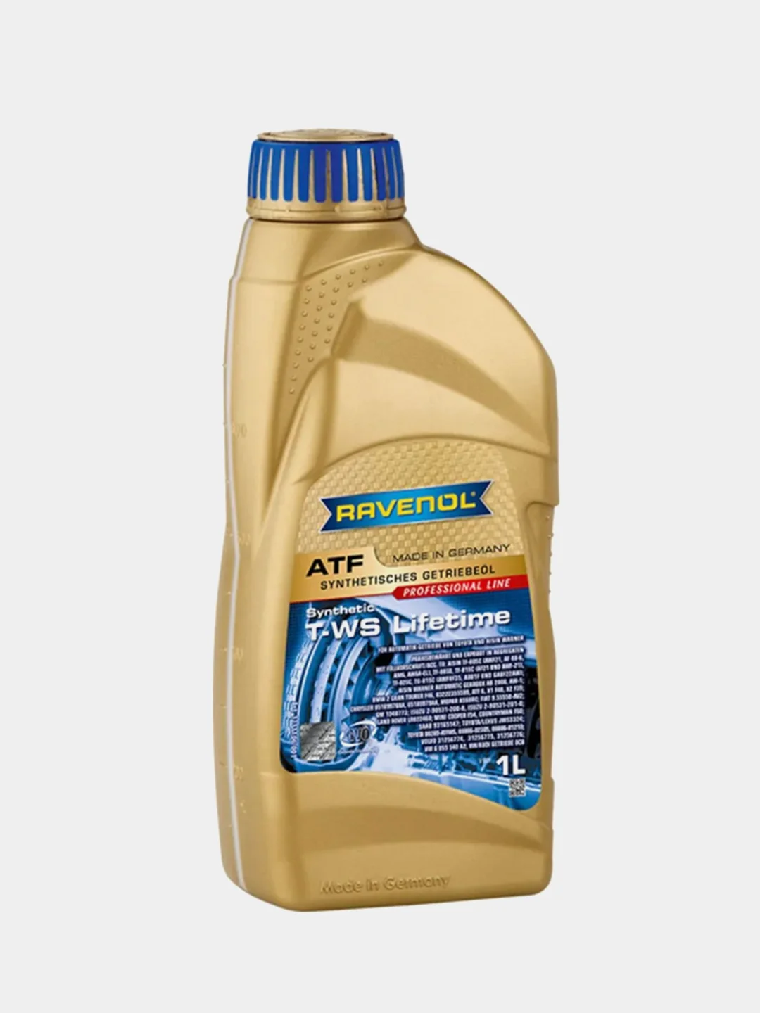 Трансмиссионное масло RAVENOL ATF T-WS Lifetime, Синтетическое