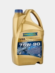 Трансмиссионное масло RAVENOL VSG 75W-90, API GL-4/GL-5, Синтетическое