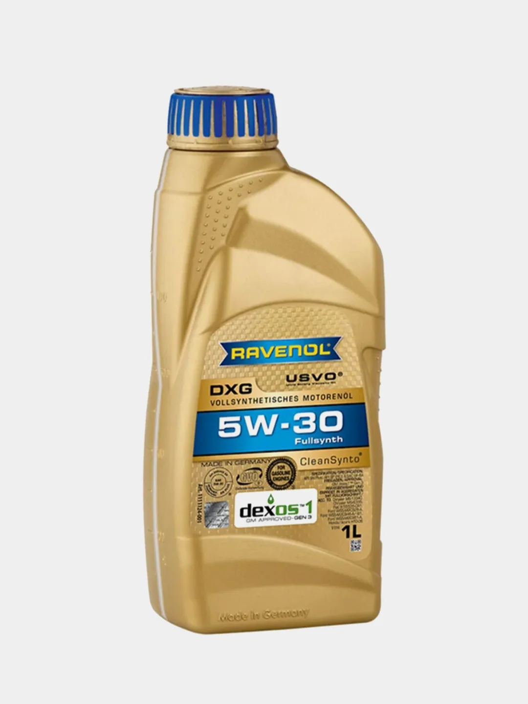 Моторное масло RAVENOL DXG 5W-30, API SN Plus/SP (RC), Синтетическое