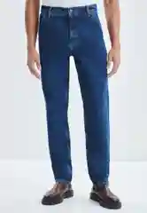 Индиго джинсы мужские Zarina straight прямой полуширокий силуэт