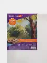 Холст на подрамнике BRAUBERG ART DEBUT 30х40 см, грунтованный, хлопок, мелкое зерно 191023