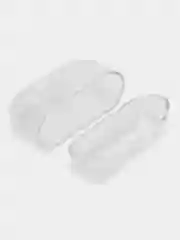Чехол для наушников Apple AirPods Pro прозрачный, силиконовый, Аирподс про