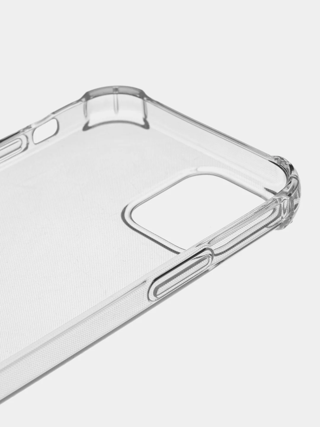 Чехол прозрачный для iPhone 11, 12, Pro, Max, mini, с защитой бортов