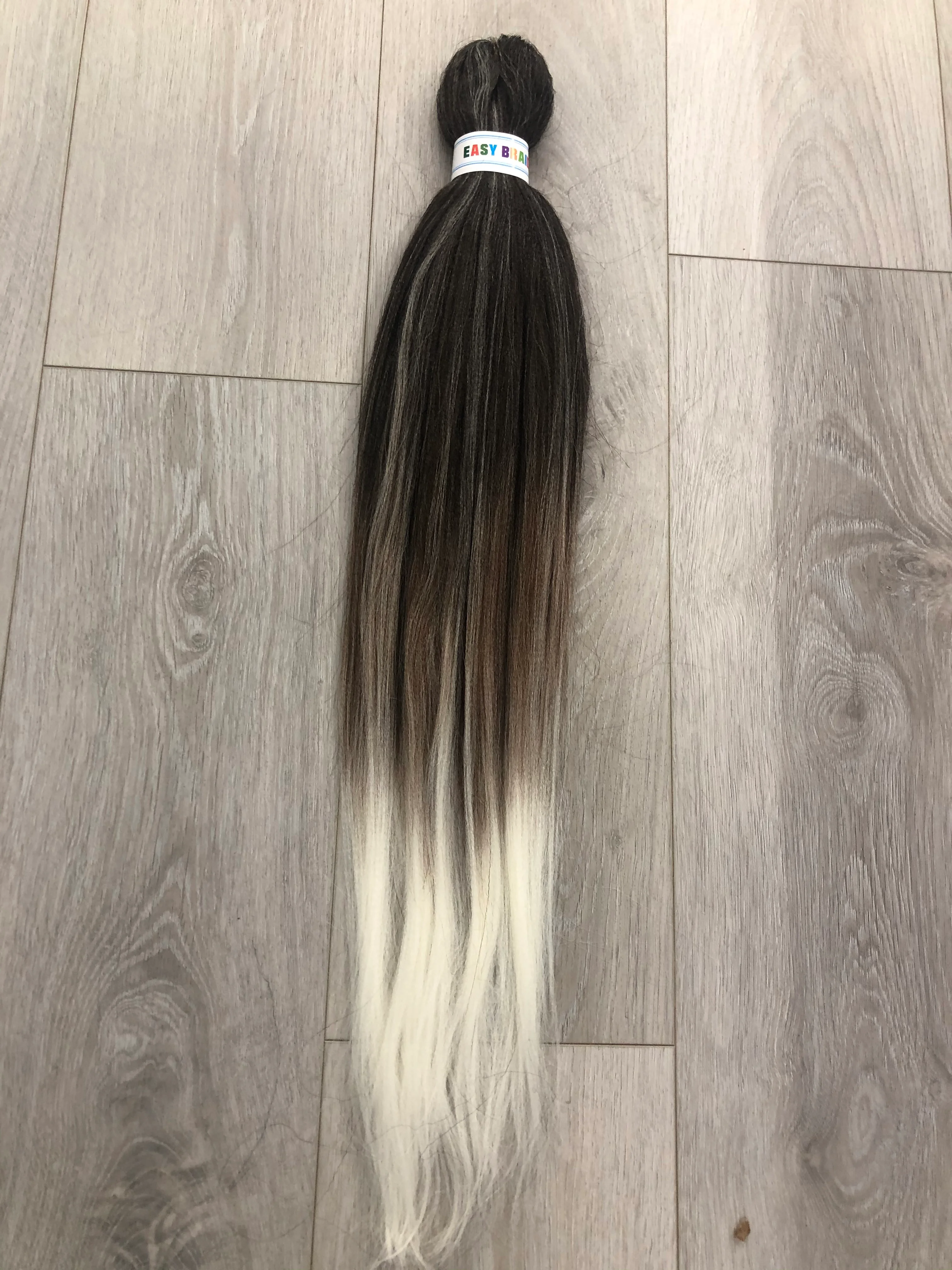 Синий канекалон Easy Braids, для афрокосичек и дредов
