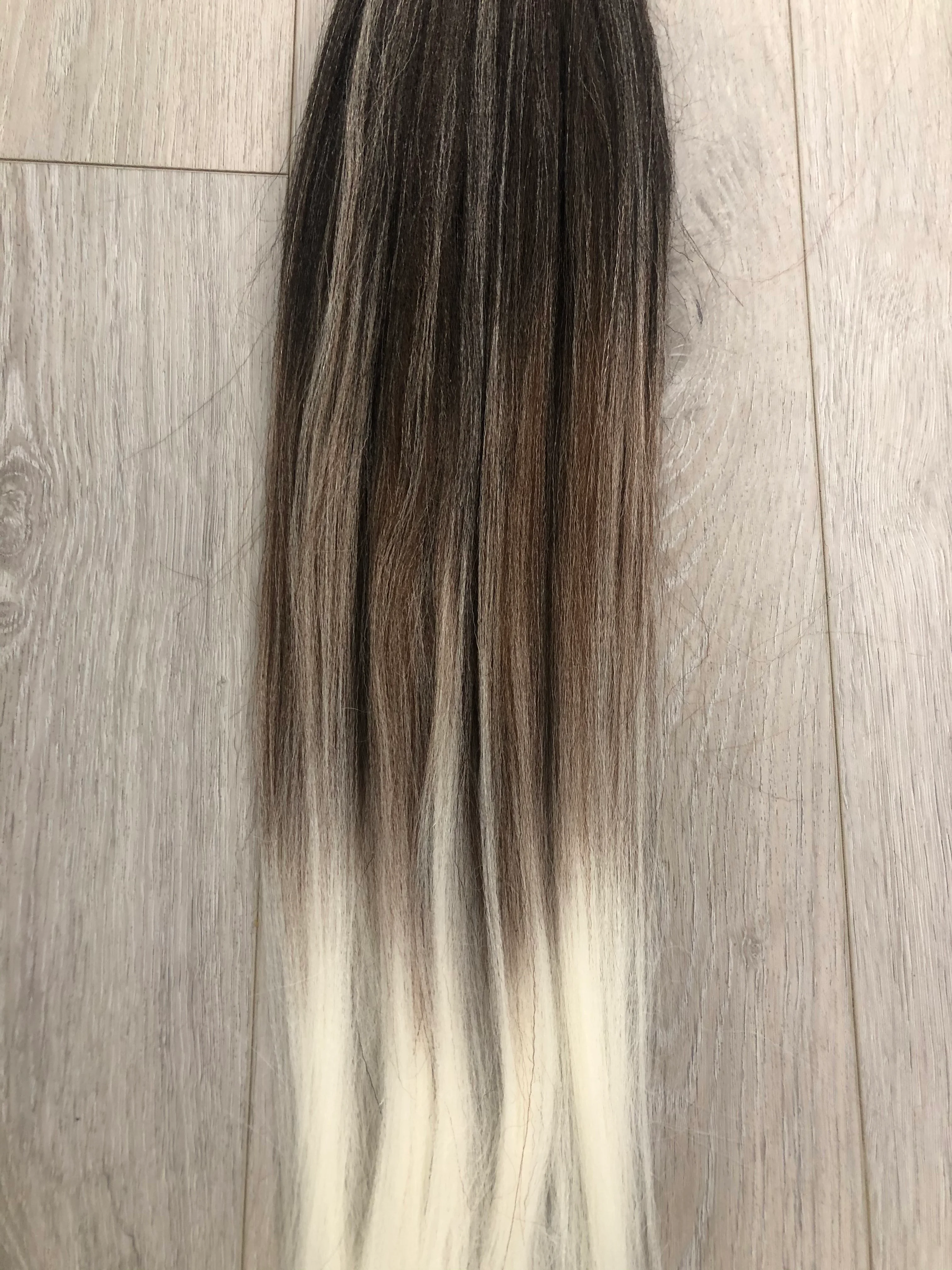 Синий канекалон Easy Braids, для афрокосичек и дредов