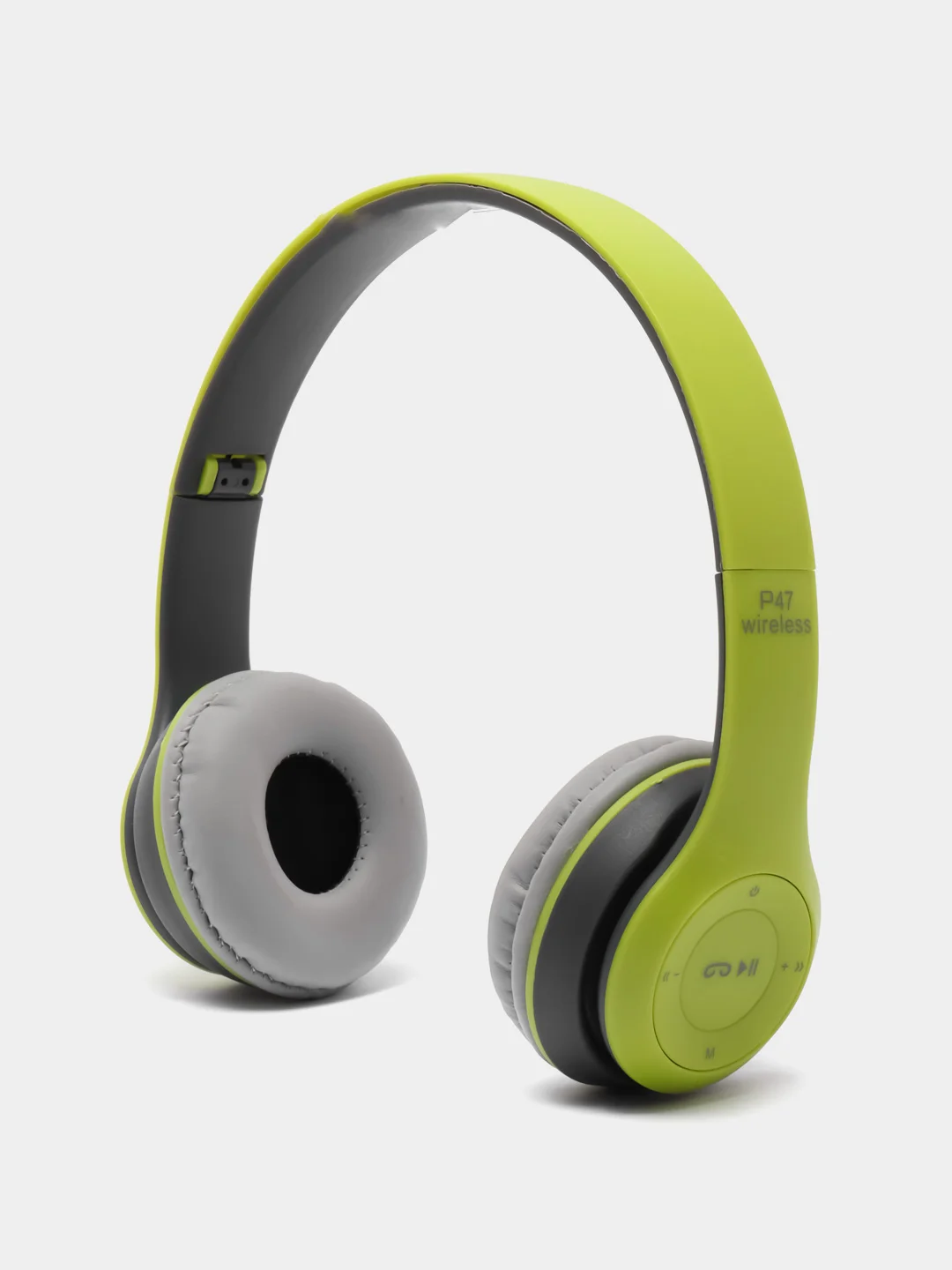 Лайм беспроводные полноразмерные блютуз наушники с шумоподавлением P47 Wireless Bluetooth