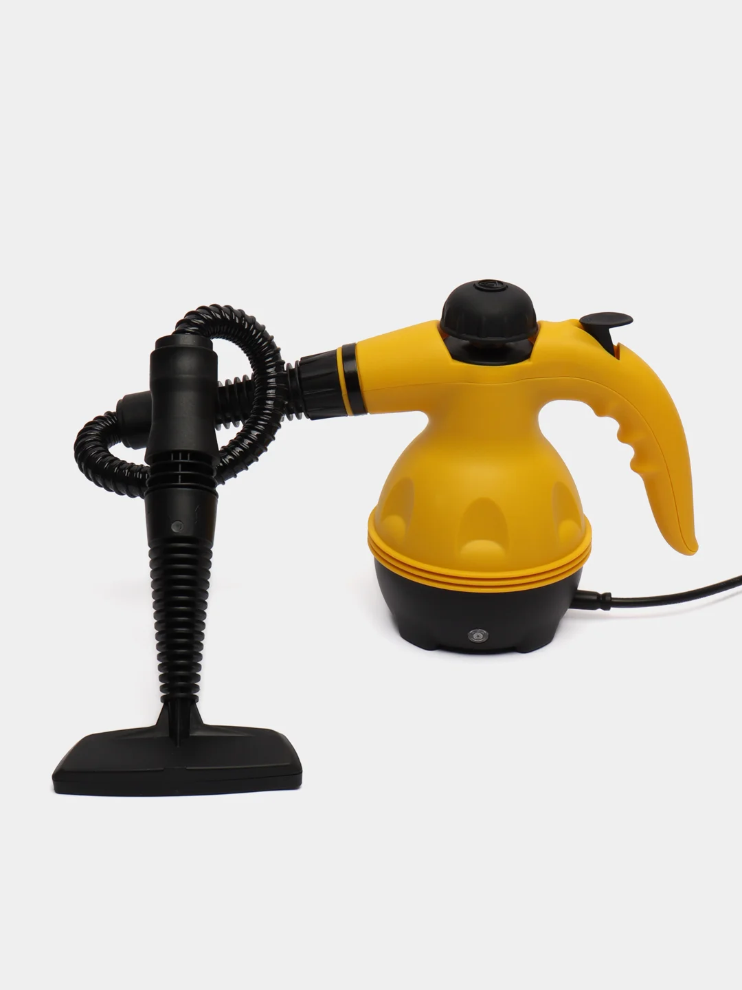 Желтый пароочиститель Steam Cleaner DF-A001, со сменными насадками