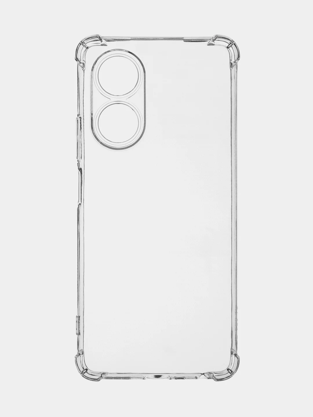 Противоударный чехол для Oppo A58 NFC силиконовый, ROSCO, с усиленными углами
