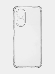 Противоударный чехол для Oppo A58 NFC силиконовый, ROSCO, с усиленными углами