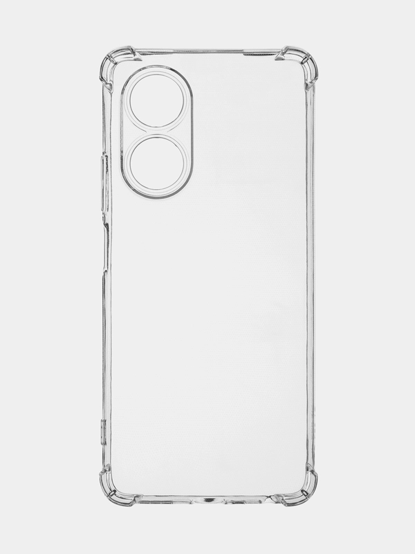 Противоударный чехол для Oppo A58 NFC силиконовый, ROSCO, с усиленными углами