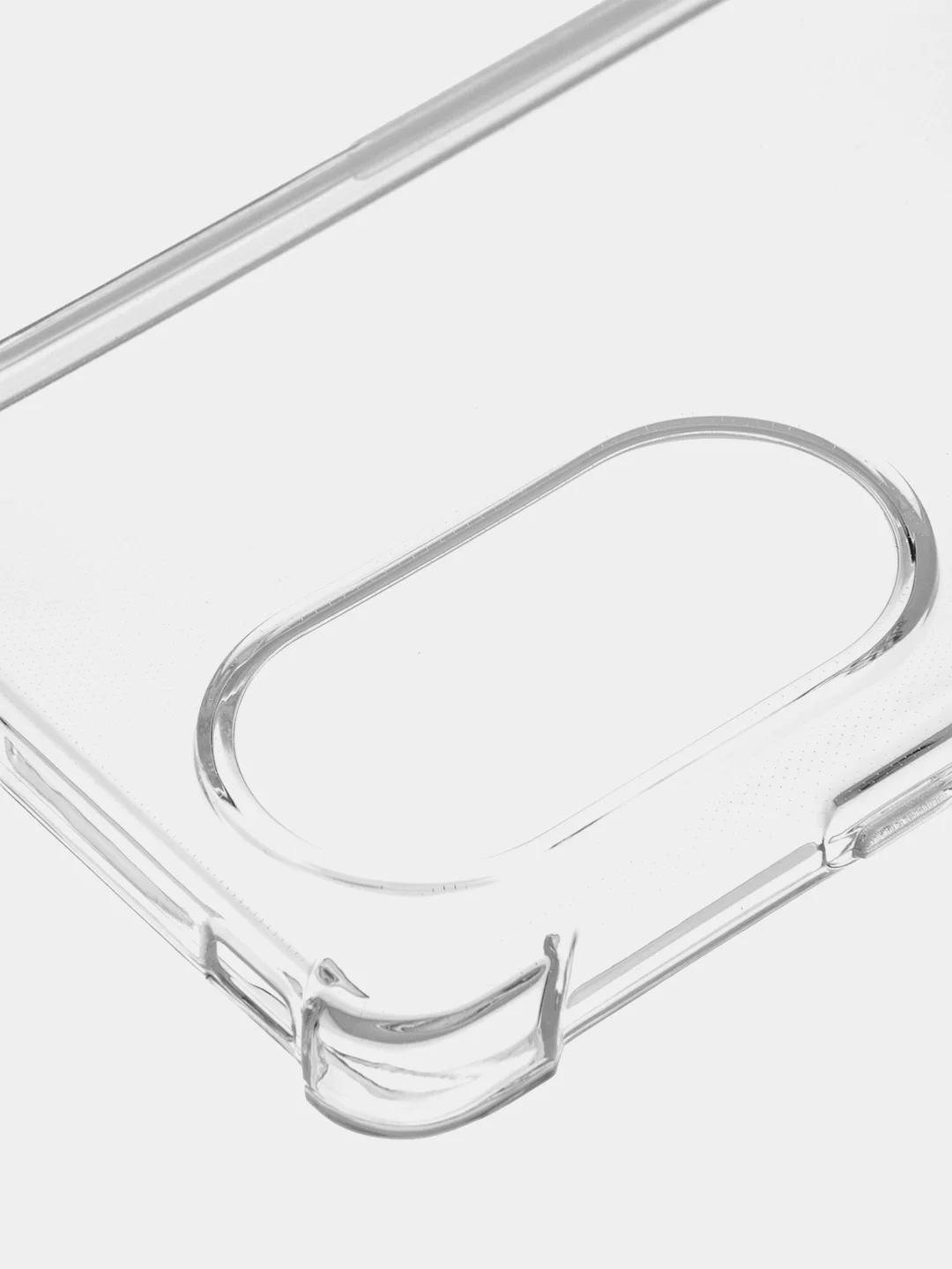 Прозрачный противоударный чехол для Oppo Reno 10, силиконовый, ROSCO, с усиленными углами