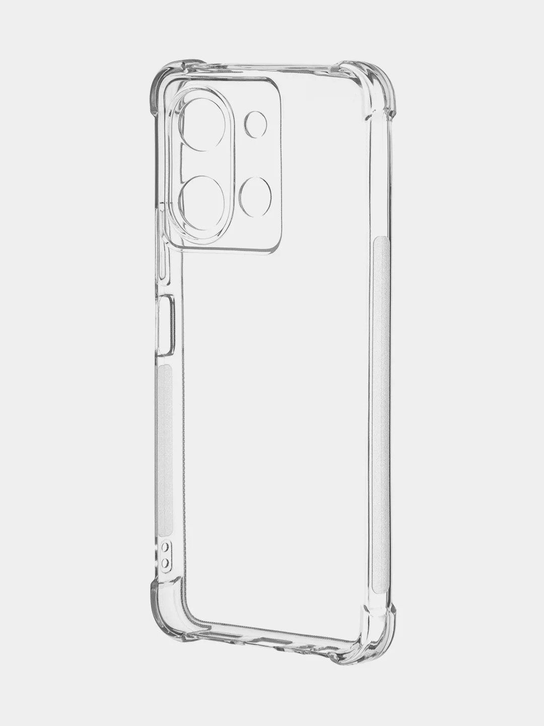 Прозрачный противоударный чехол для Vivo Y36 силиконовый, ROSCO, с усиленными углами
