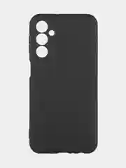 Черный чехол ROSCO для Samsung Galaxy M34, матовый, силиконовый, тонкий, бортик вокруг камер