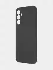 Черный чехол ROSCO для Samsung Galaxy M34, матовый, силиконовый, тонкий, бортик вокруг камер