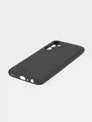 Черный чехол ROSCO для Samsung Galaxy M34, матовый, силиконовый, тонкий, бортик вокруг камер