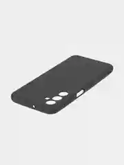 Черный чехол ROSCO для Samsung Galaxy M34, матовый, силиконовый, тонкий, бортик вокруг камер