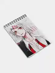 Черный блокнот А6, аниме Токийский Гуль, Очень приятно, Бог, Волейбол (Haikyu!!)