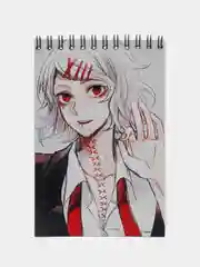 Черный блокнот А6, аниме Токийский Гуль, Очень приятно, Бог, Волейбол (Haikyu!!)