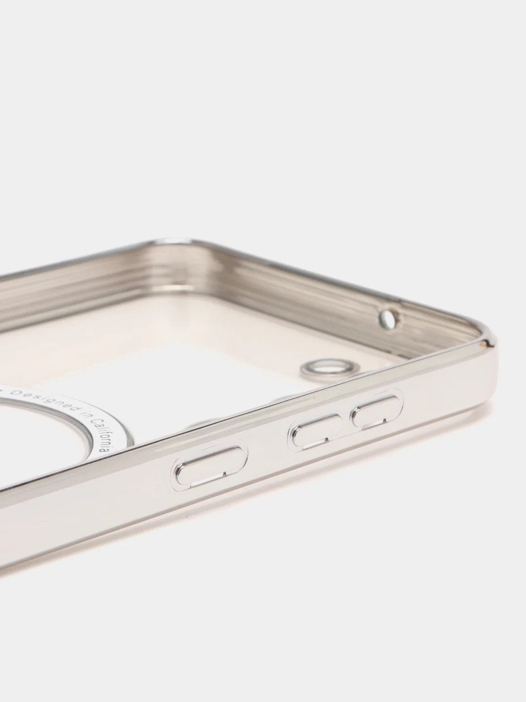 Серебряный чехол для Samsung S23 Plus, S23, S22 Plus, S22 Ultra MagSafe, накладка c защитой камеры