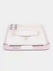 Сиреневый чехол для Samsung S23 Plus, S23, S22 Plus, S22 Ultra MagSafe, накладка c защитой камеры