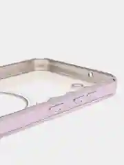 Сиреневый чехол для Samsung S23 Plus, S23, S22 Plus, S22 Ultra MagSafe, накладка c защитой камеры