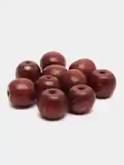 Бусины деревянные, для рукоделия, макраме, набор