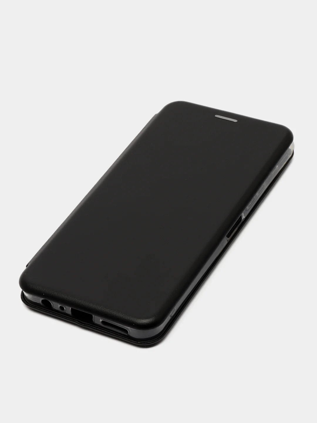 Черный чехол-книжка для Infinix Note (Инфиникс Нот) 30i