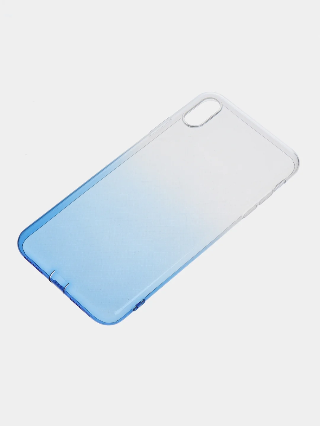 Бирюзовый чехол для Apple iPhone 11 Pro Max, XS Max, прозрачный с градиентом